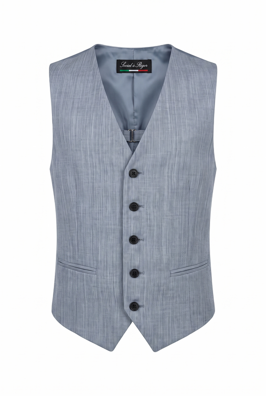 Colete Infantil Melange New Aco - ghost