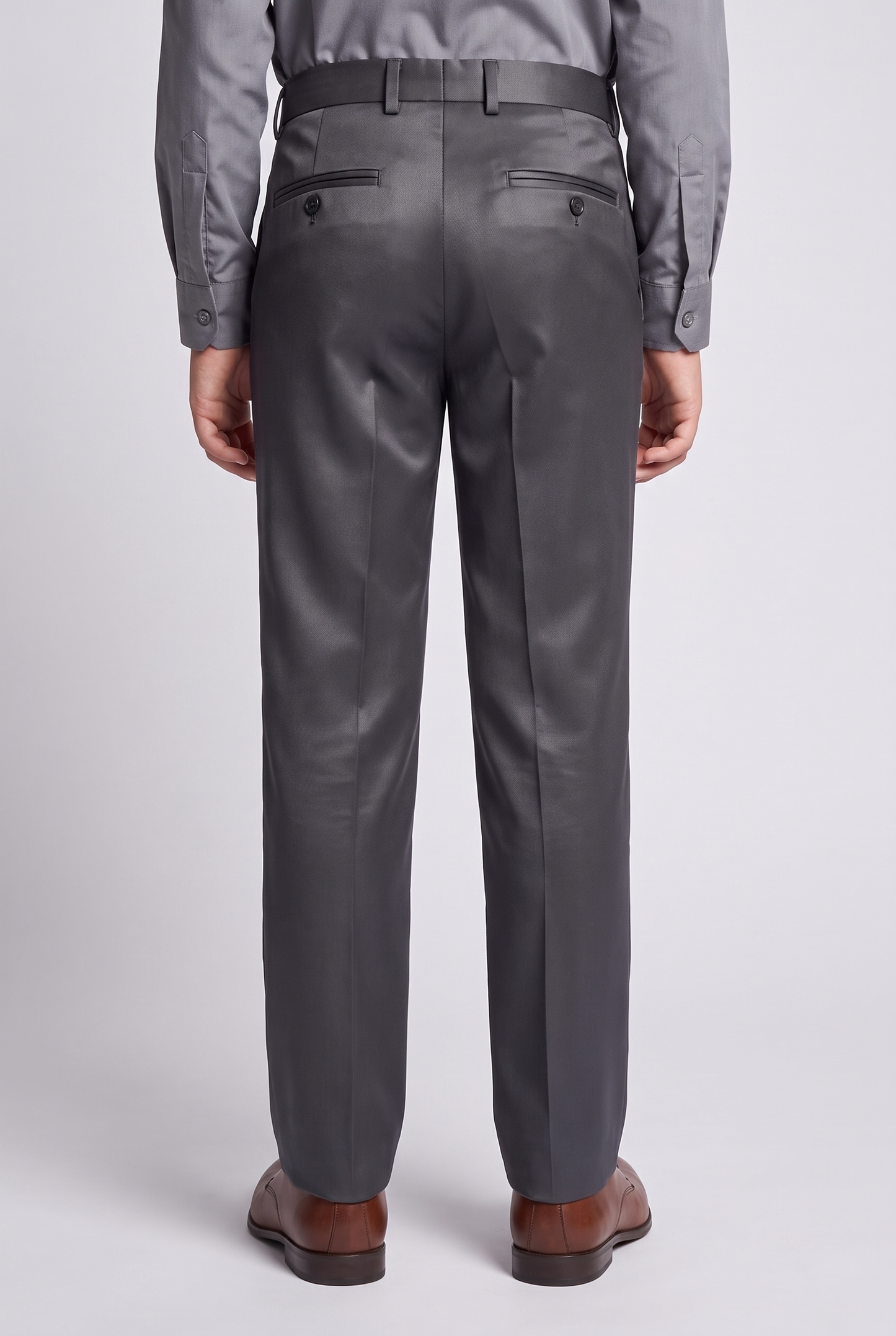 Calça Infantil Slim Italiano Poliviscose - Grafite