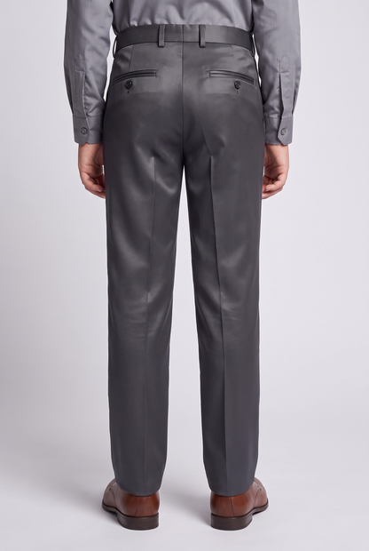 Calça Infantil Slim Italiano Poliviscose - Grafite