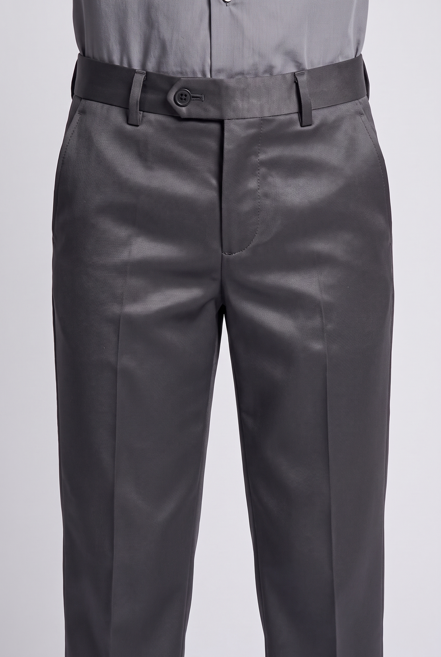 Calça Infantil Slim Italiano Poliviscose - Grafite