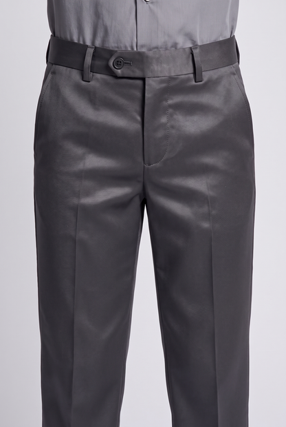 Calça Infantil Slim Italiano Poliviscose - Grafite