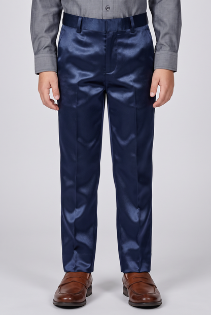 Calça Infantil Slim Italiano Prada - Azul Marinho