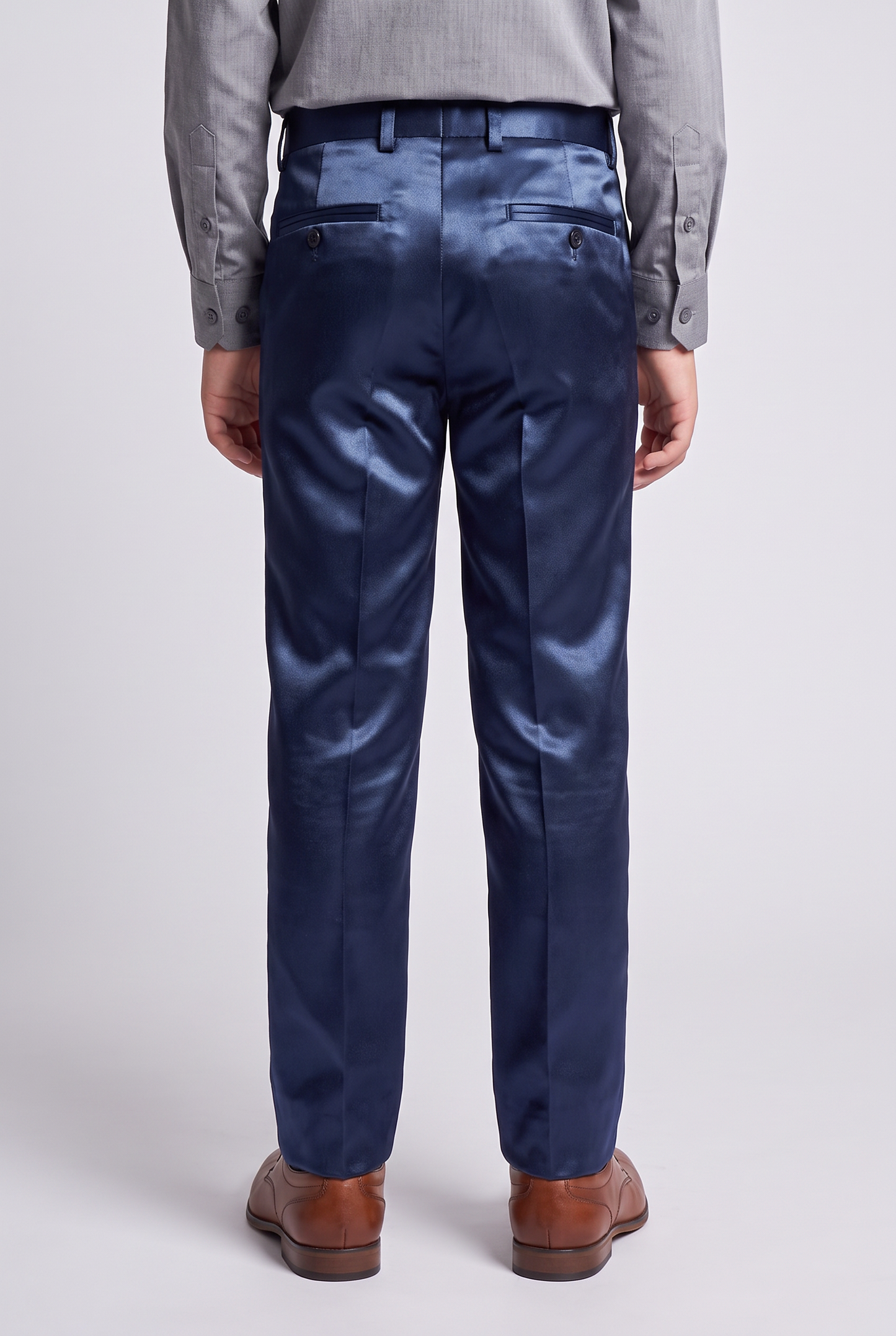 Calça Infantil Slim Italiano Prada - Azul Marinho