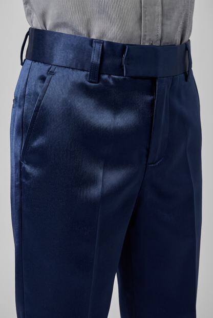 Calça Infantil Slim Italiano Prada - Azul Marinho