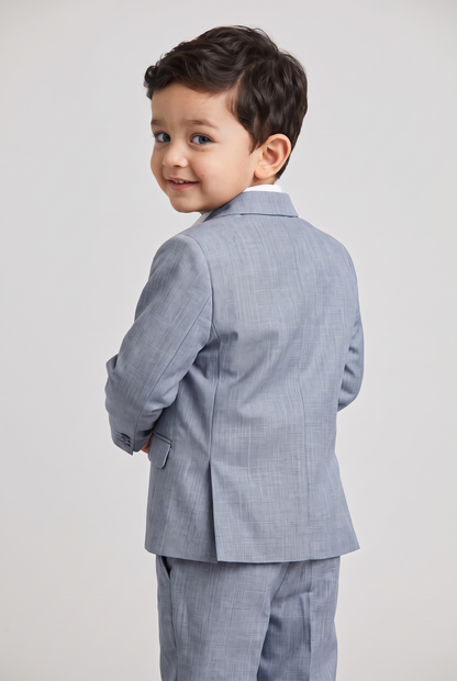 Nicolas terno infantil melange new aco costas