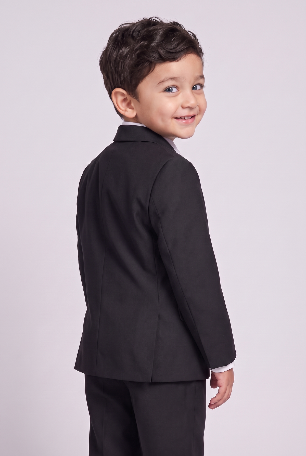 Terno Infantil Microfibra Preto - Nicolas
