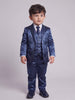 Terno Infantil Prada Azul Marinho em movimento