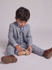 Terno Infantil Melange New Aco em movimento