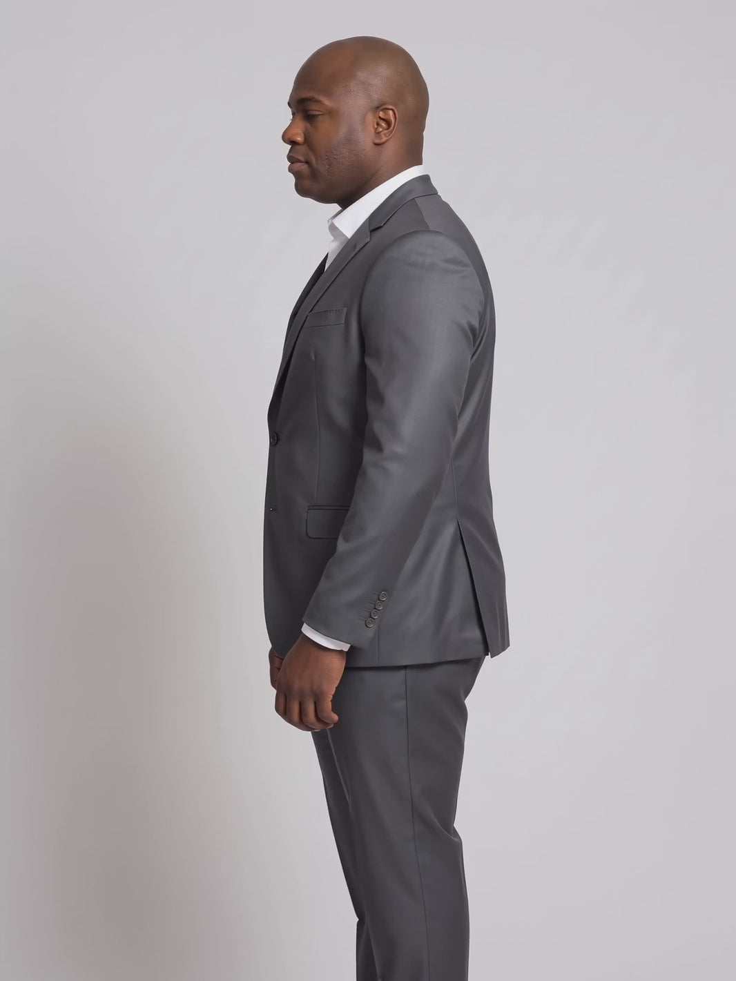 Costume Plus Size Poliviscose Chumbo em movimento